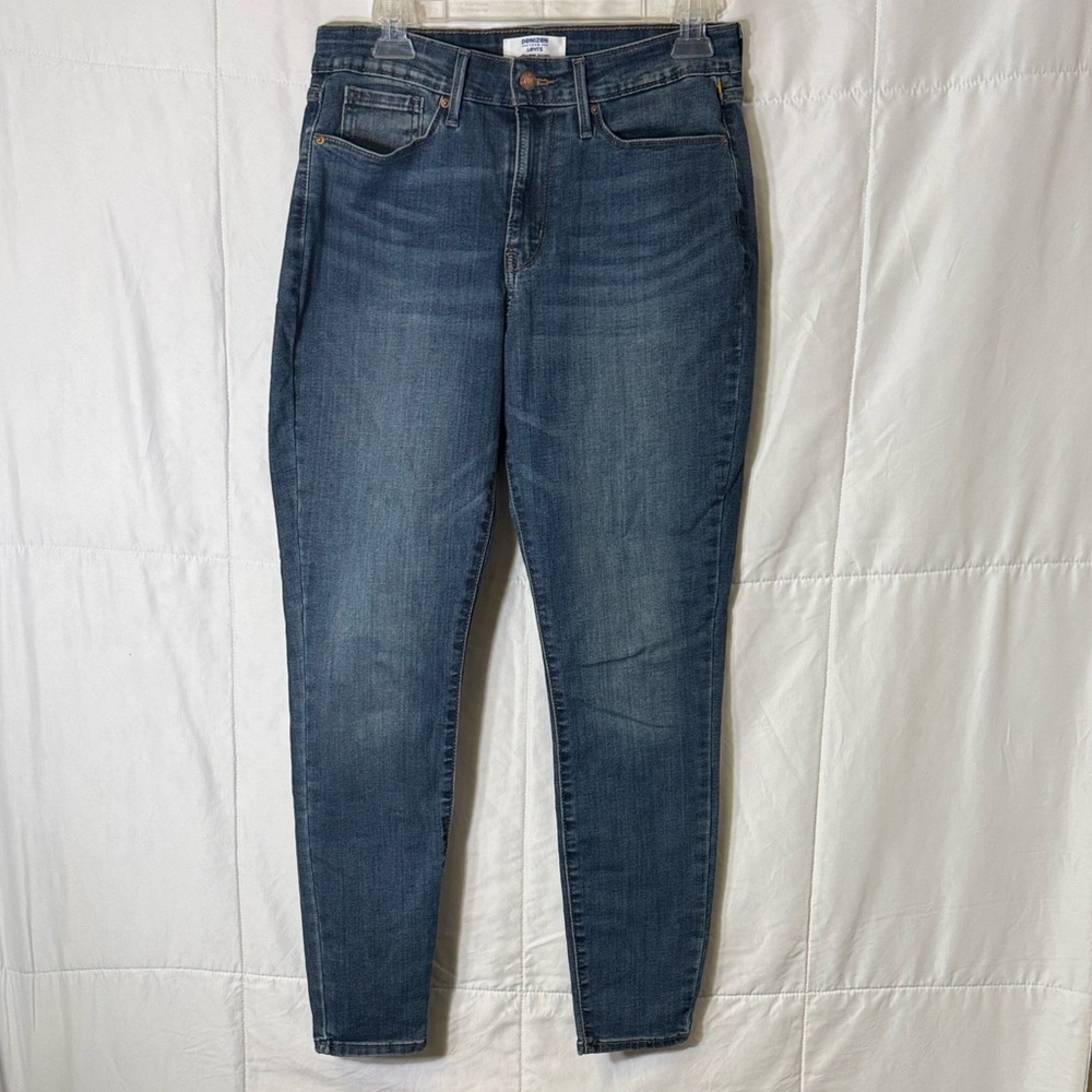 Denizen from Levi’s High-Rise Skinny Jeans Women’s Blue Deni‎